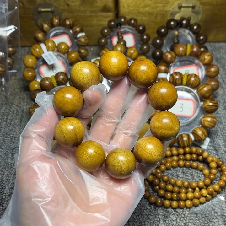 楠木（金丝楠）手串/手链枯木老料2.5