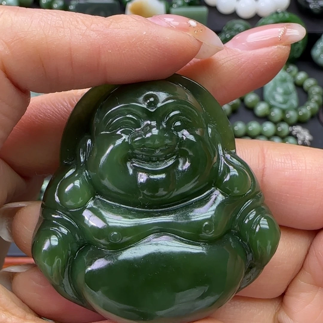 牧***人和田玉未镶嵌珠宝奇石