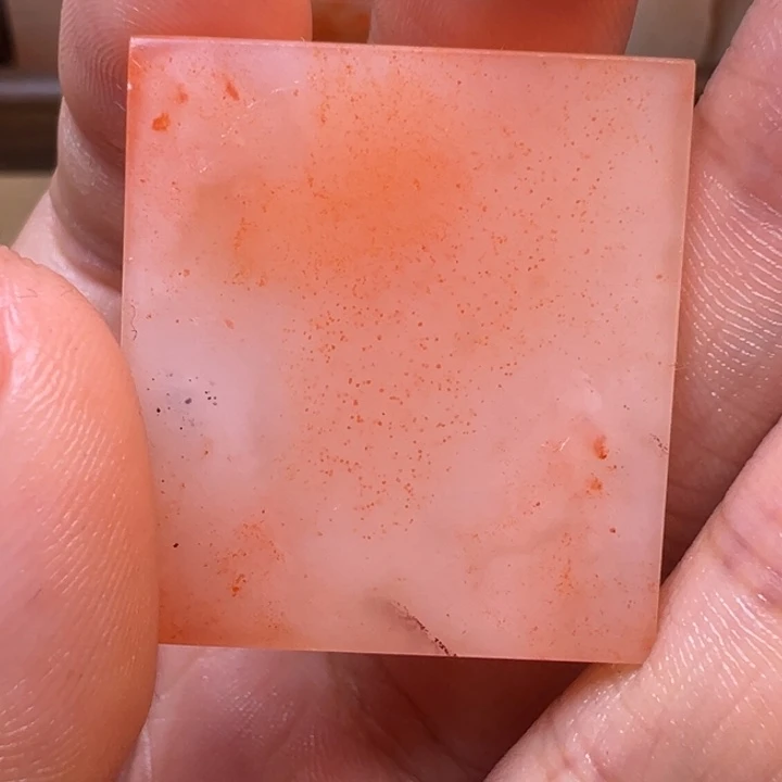 寿山石印石412号桃子果肉