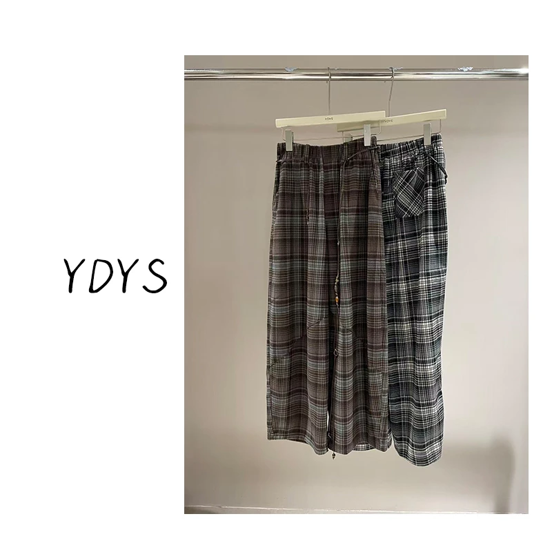 【YDYS】25Y00442 2025新款时尚气质小众休闲裤