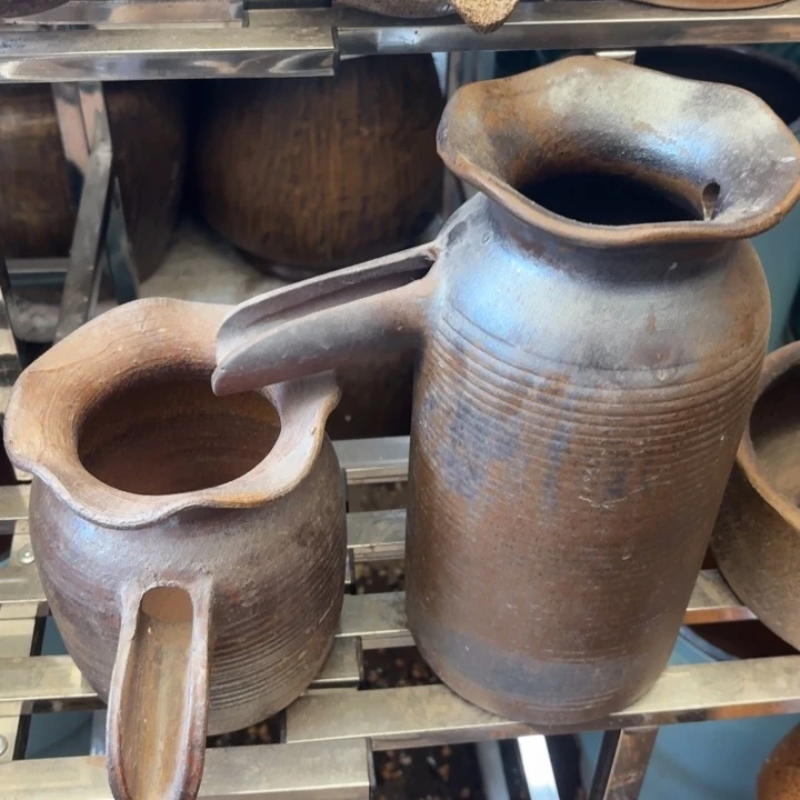 粗陶口径13/27，13/15进水口1.6厘米