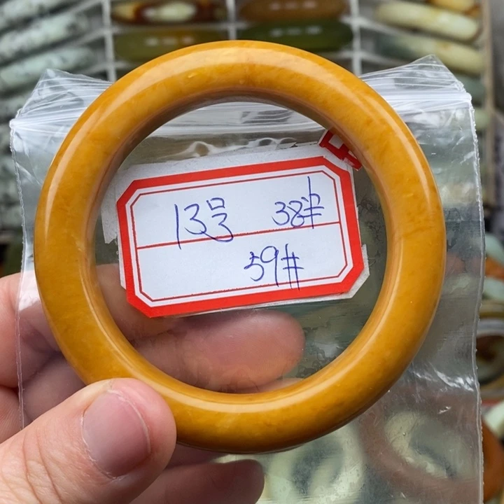 未镶嵌蛇纹石玉手绳