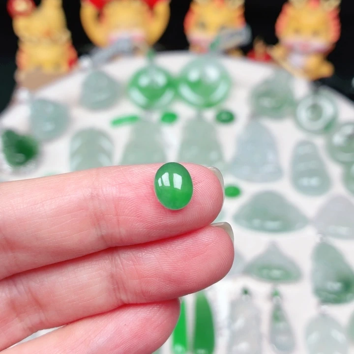 翡翠裸石缅甸天然A货翡翠