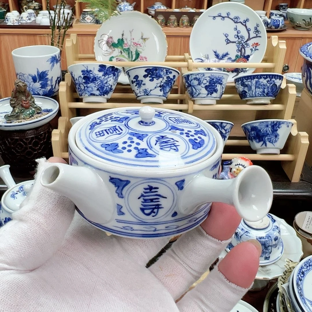 柴窑茶具茶壶茶杯壶承杯托