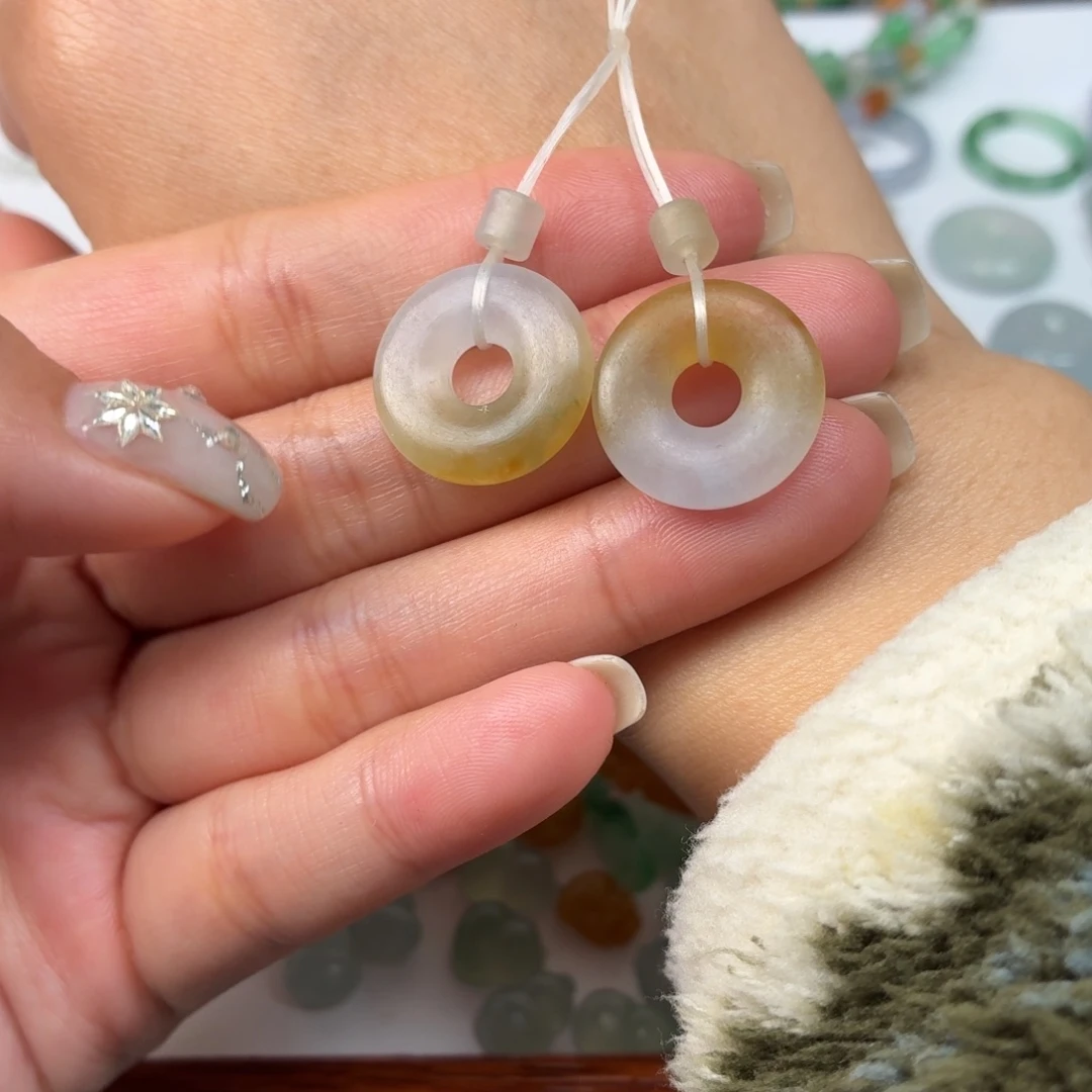 定制翡翠未镶嵌甜甜圈