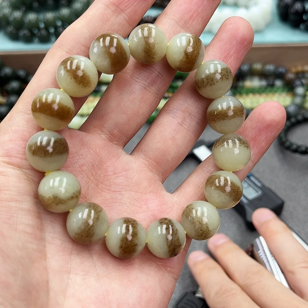 和田玉手链未镶嵌