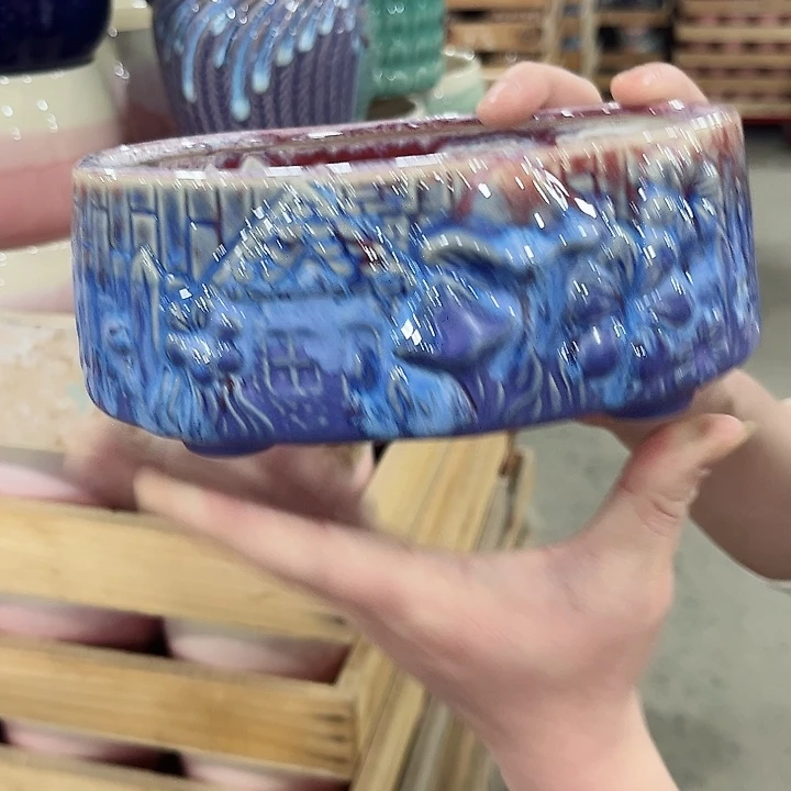 陶瓷陶瓷多肉植物花盆