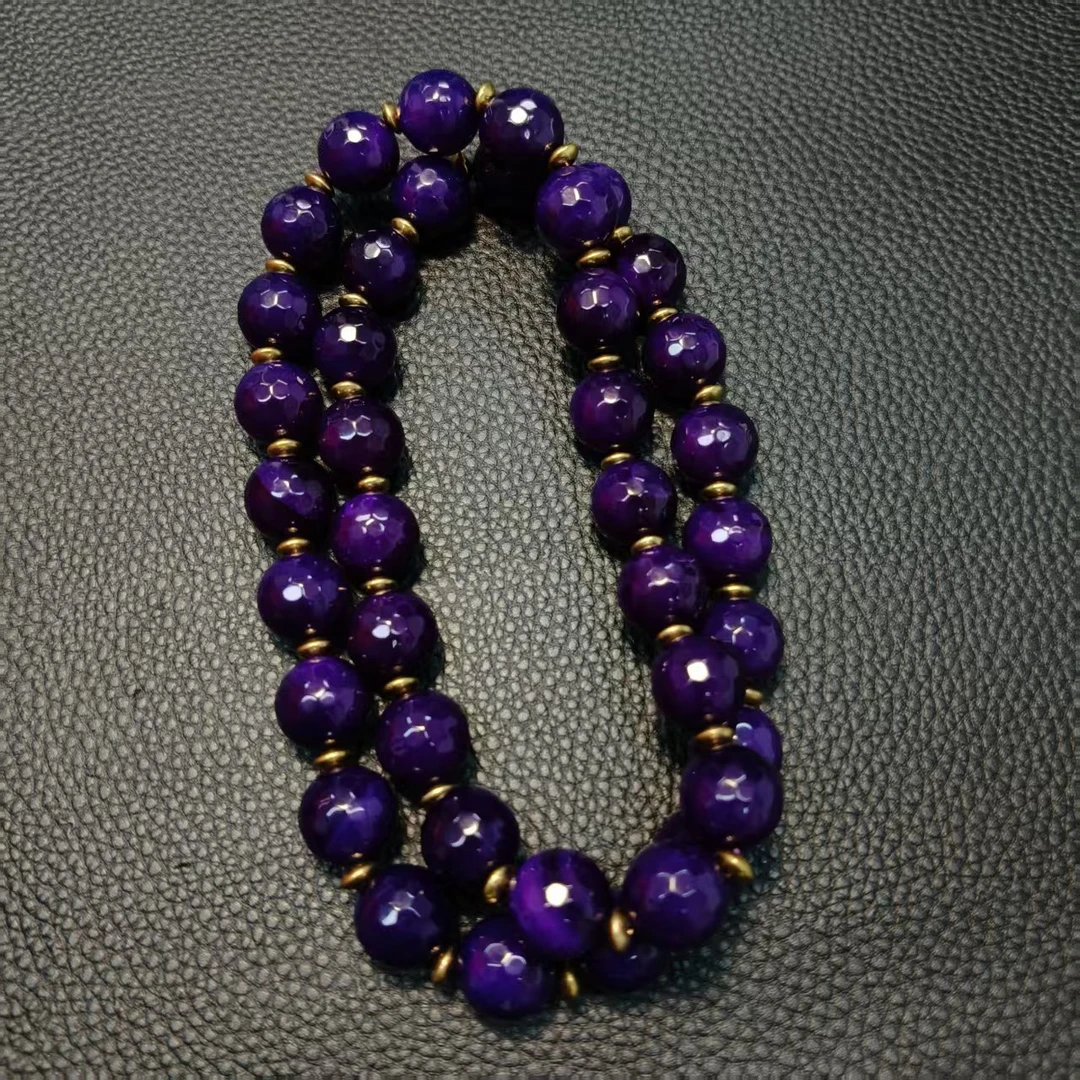 天然珠宝百搭紫龙醇项链卡14（多样性拍一发一）