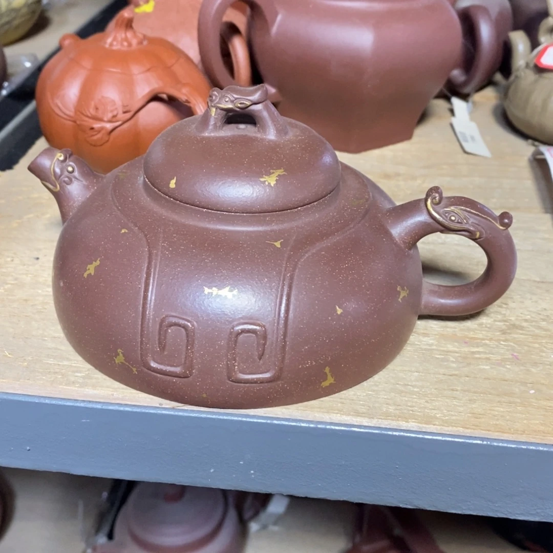 紫砂茶壶原矿手工149