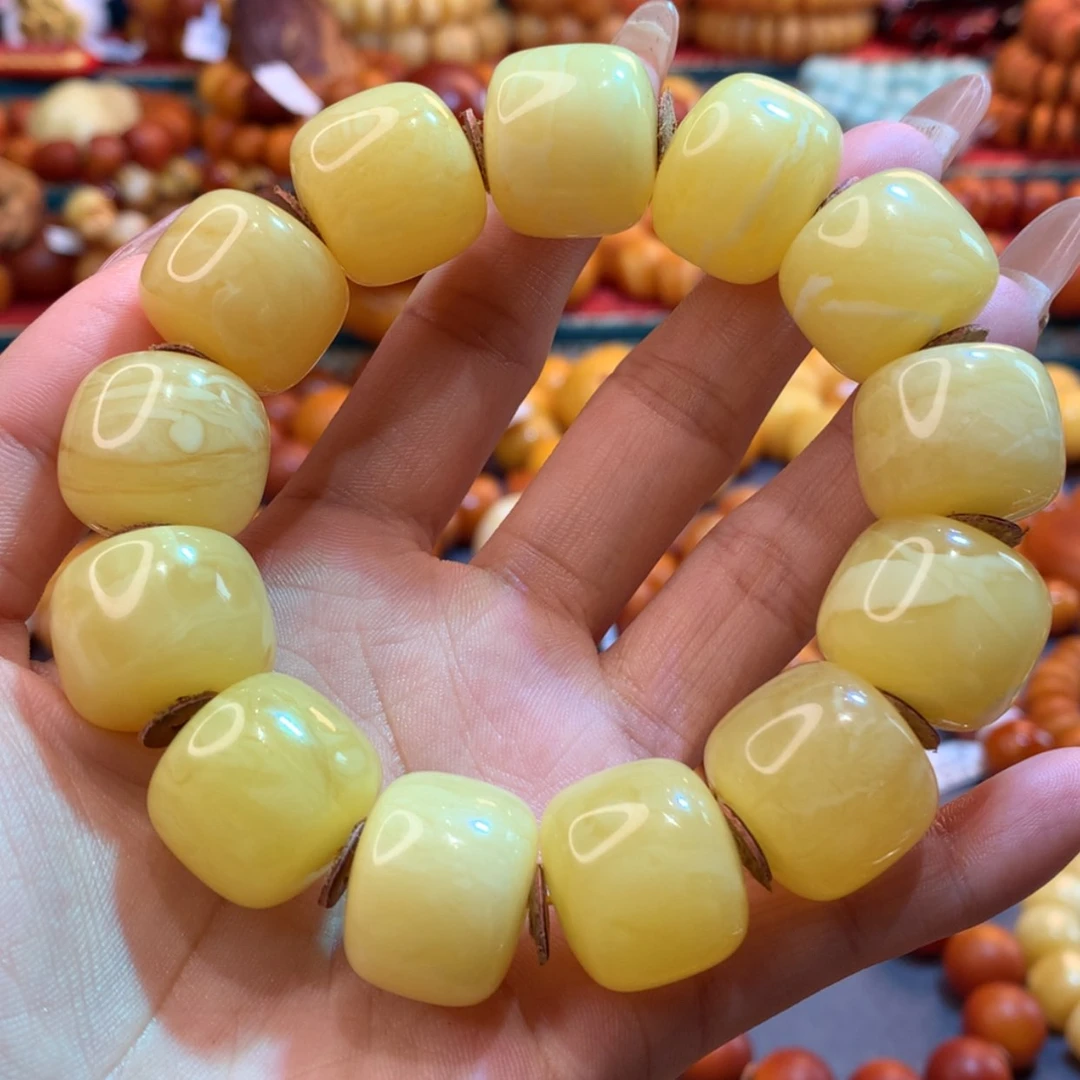 【闪购商品】琥珀手链未镶嵌蜜蜡