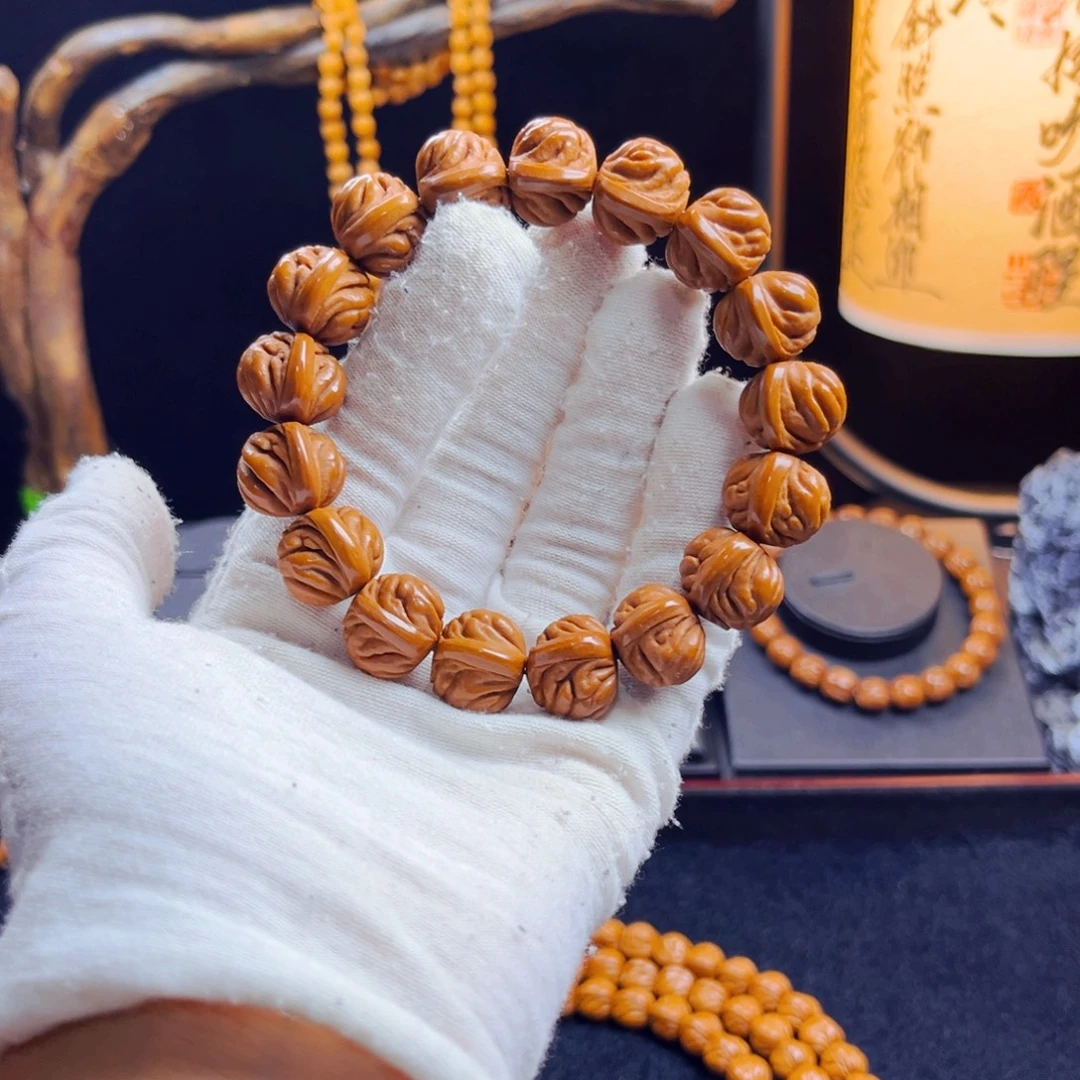 金***丶桃核吊坠野生桃核