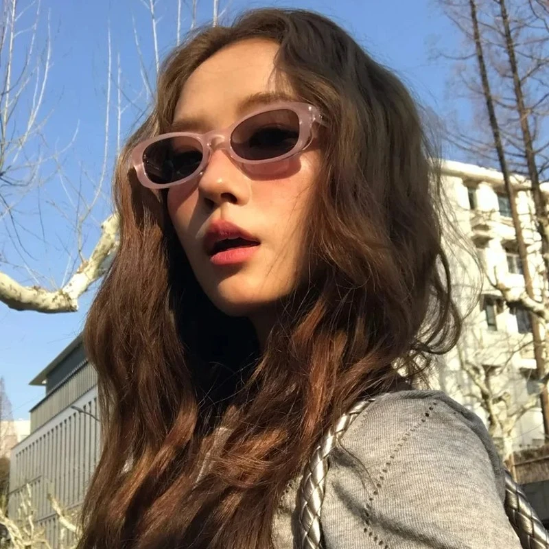 2025新款蝴蝶型猫眼复古墨镜女高级感韩版TR偏光防紫外线太阳眼镜