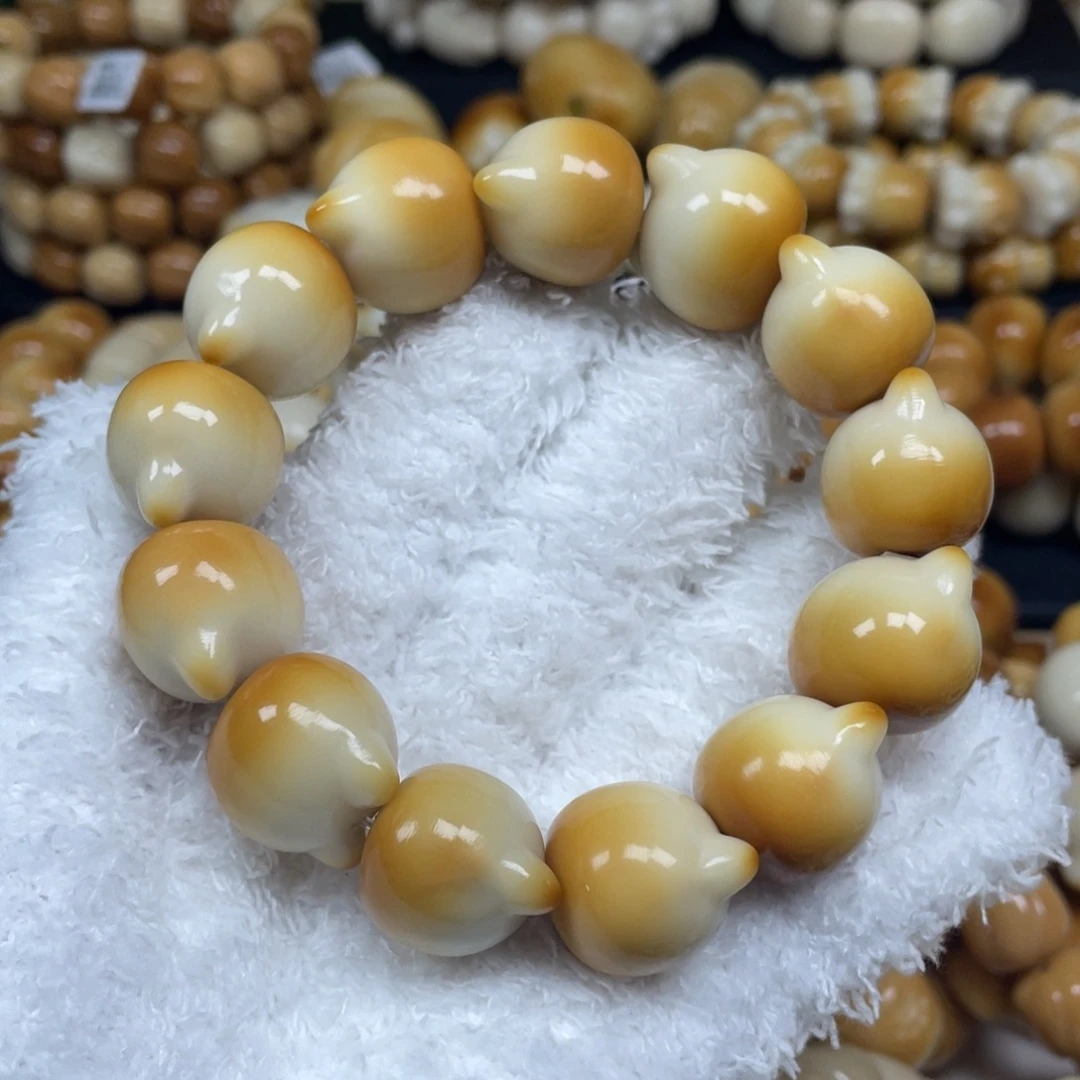 菩提根/象牙果手串12.24.20微瑕猫头