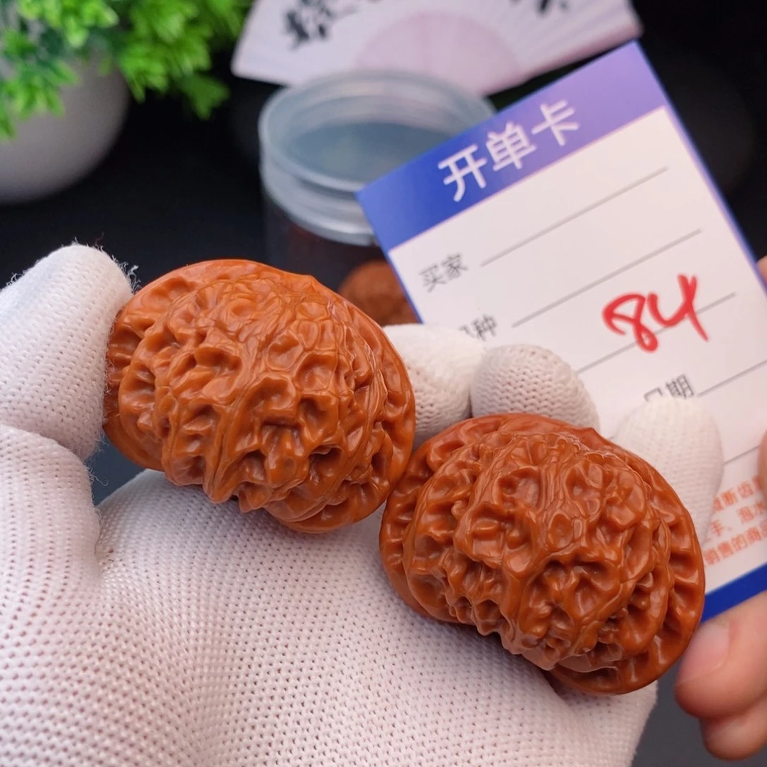 文玩核桃把件43宫灯84