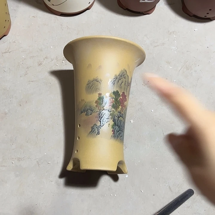 紫砂花盆紫砂兰花盆