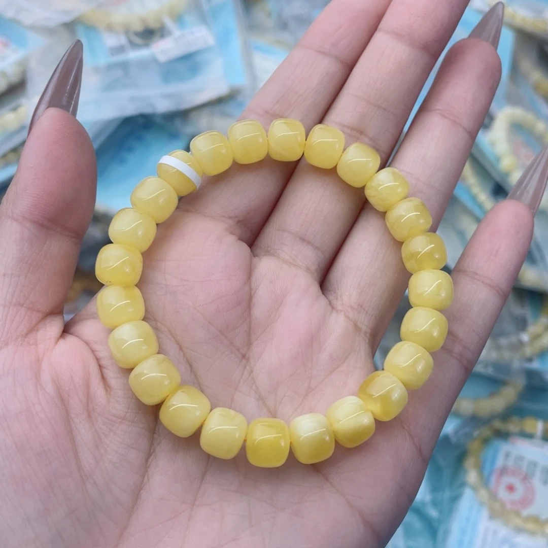 蜜蜡裸石未镶嵌蜜蜡