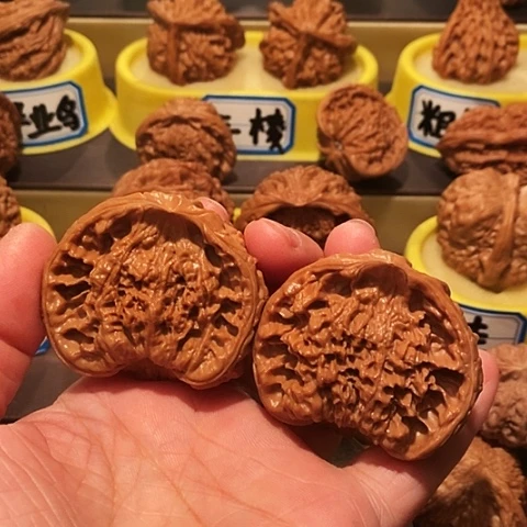 吊坠文玩核桃蛇王47