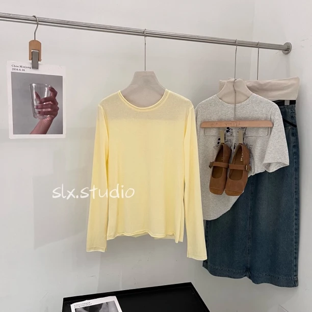 slx@ 6810 软糯显瘦上衣