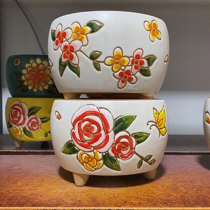 外13内11.5高10左右，纯手工制作，一单包邮