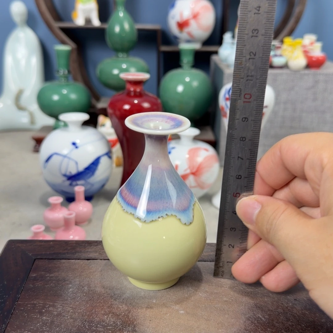 陶瓷手工小花器摆件