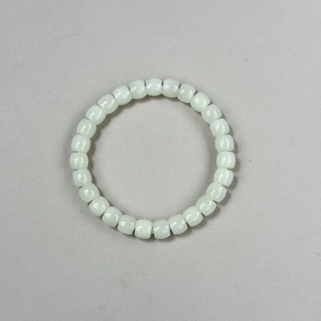 和田玉直切手串  B1144