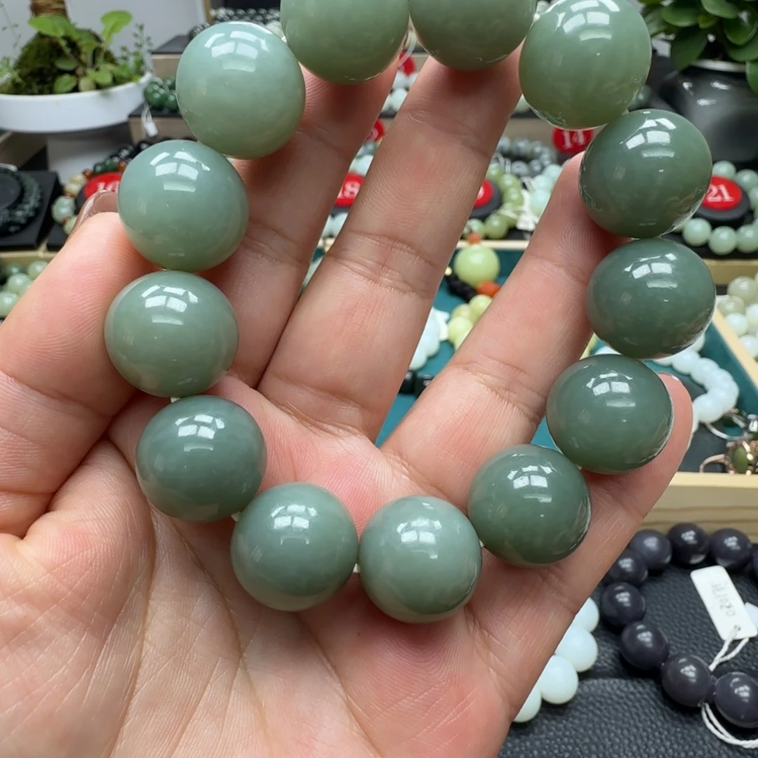 和田玉未镶嵌手链18