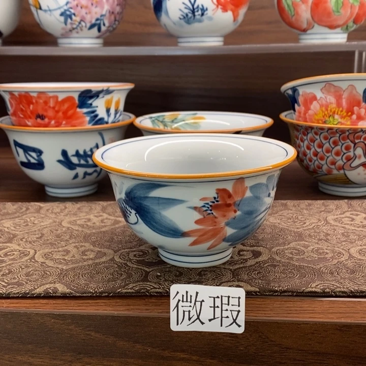 釉下老陶泥手工绘制