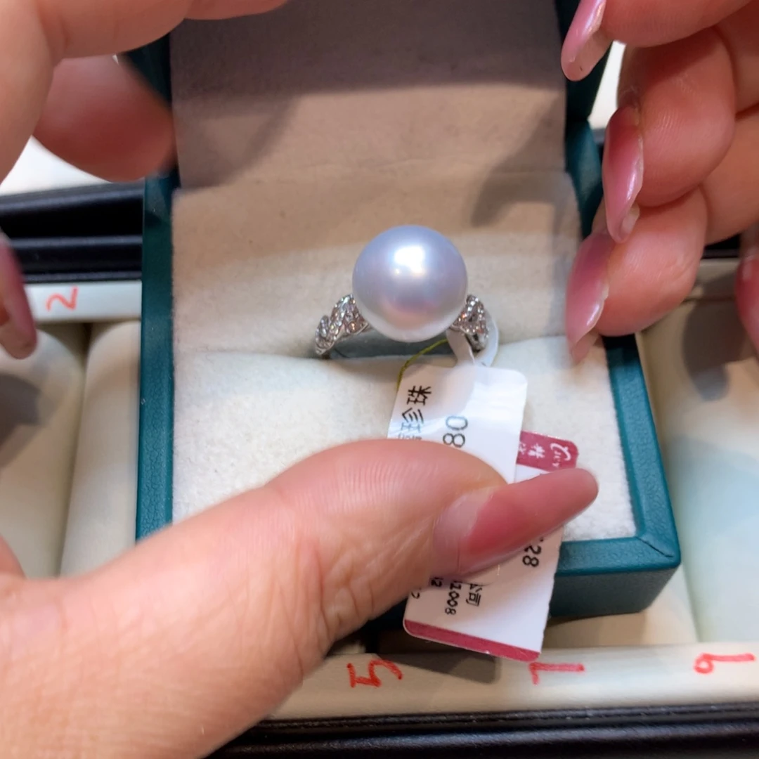 海水珍珠未镶嵌戒指