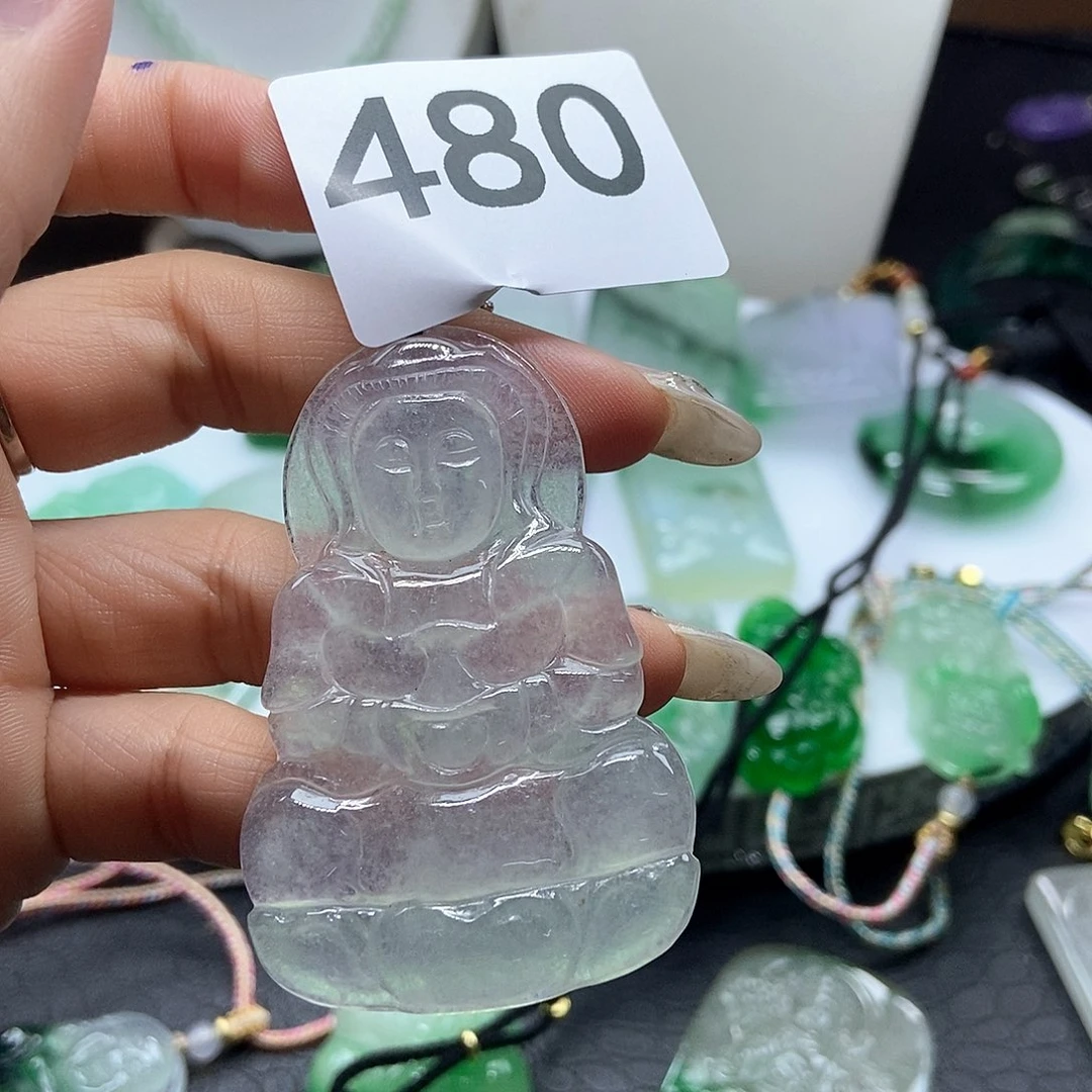 翡翠吊坠(赠链)未镶嵌