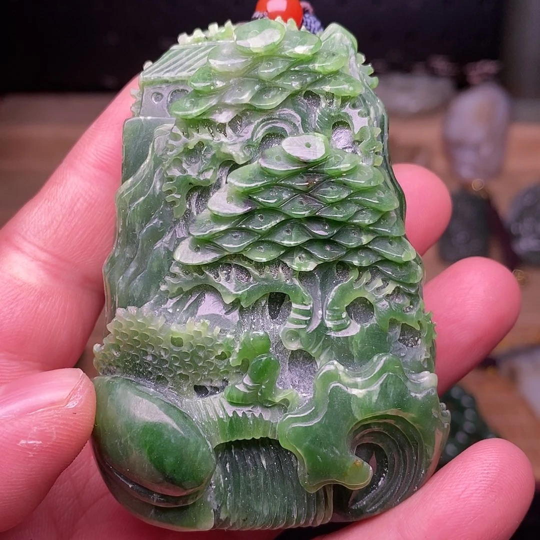 和田玉颈饰未镶嵌