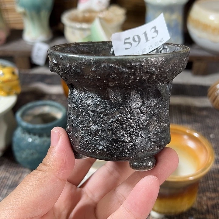 口6 手工花盆满30包邮