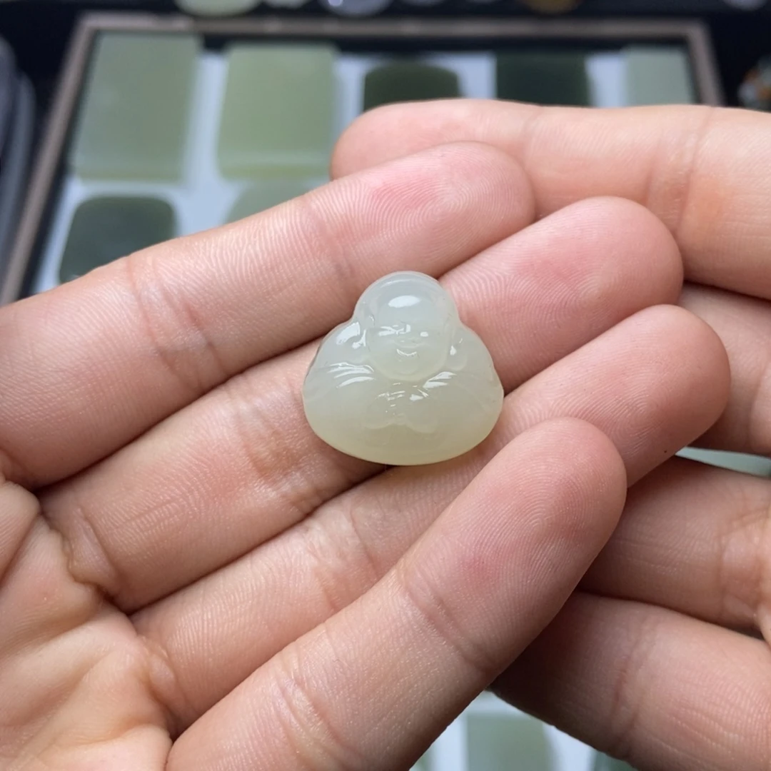 和田玉挂件未镶嵌李*乐