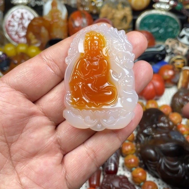 玛瑙/玉髓未镶嵌颈饰