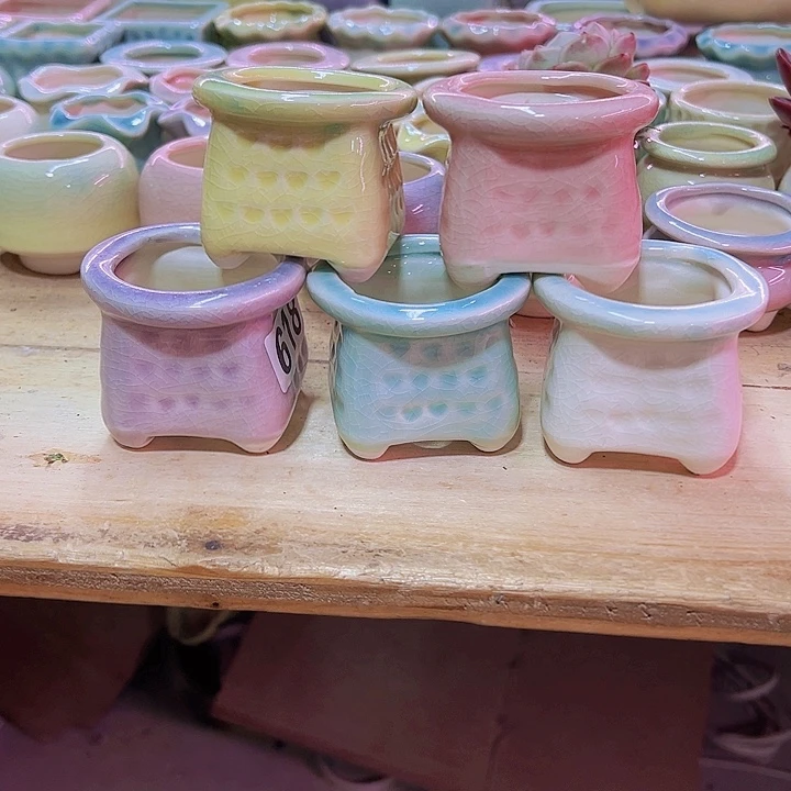 陶瓷花盆当场凑满12包邮