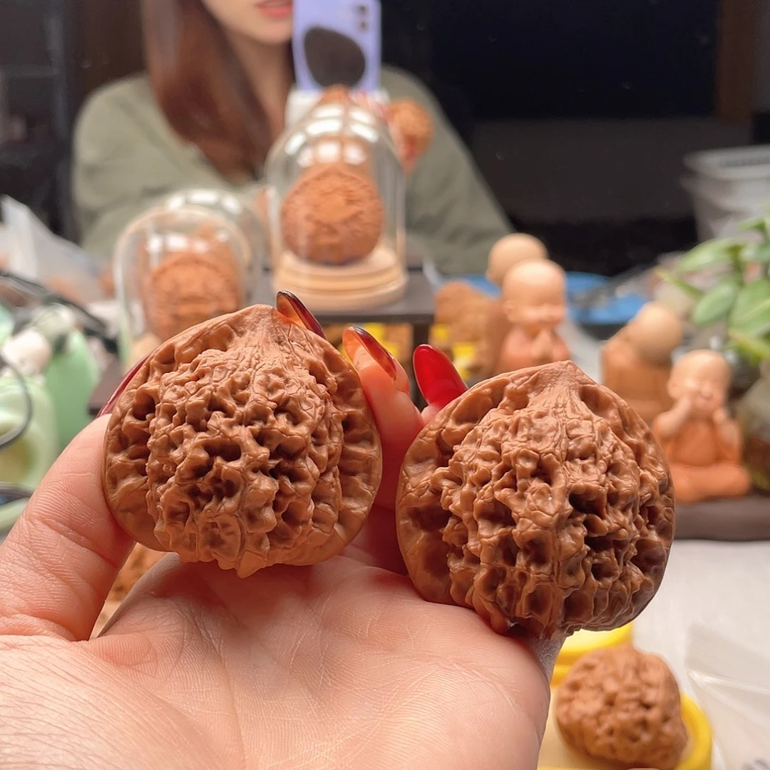 把件文玩核桃49官帽全品