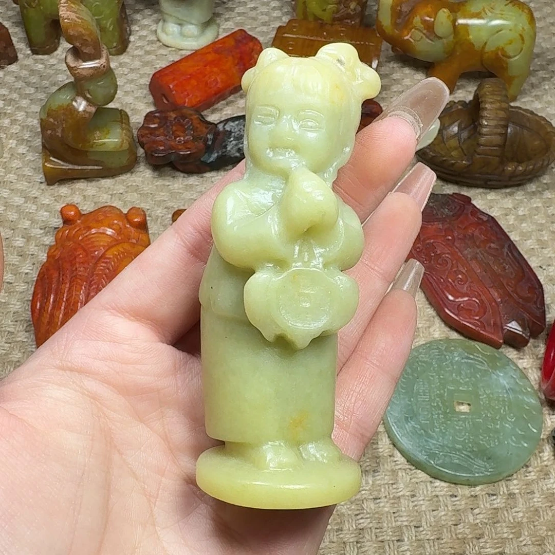 白玉菩提吊坠挂件