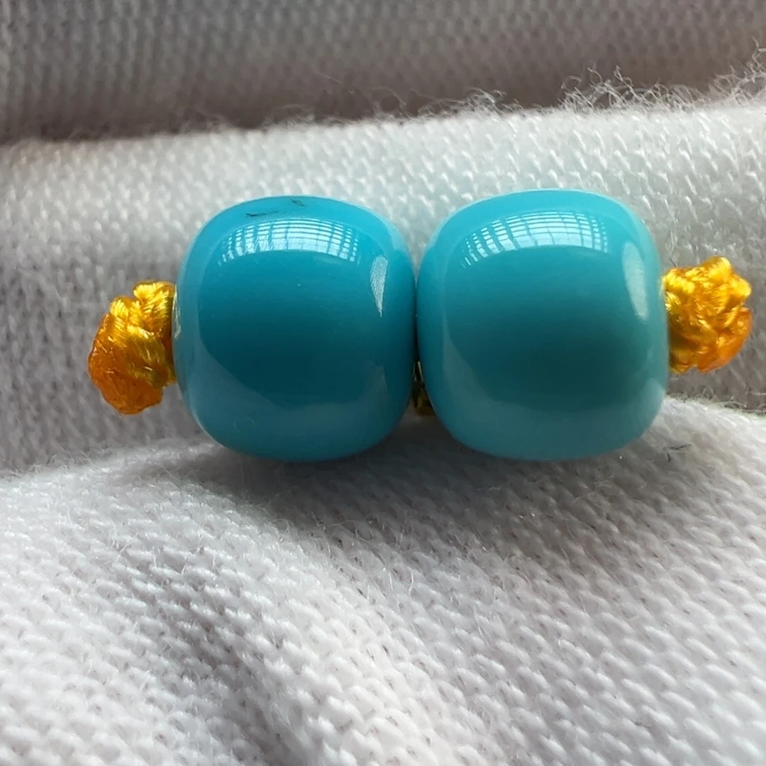 绿松石未镶嵌配饰6.4×5.5