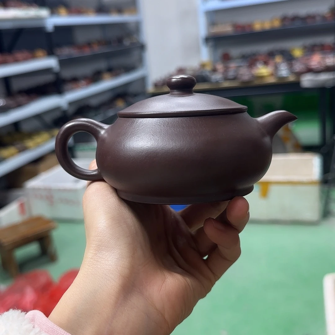 茶壶紫砂民间手艺人全手工制作