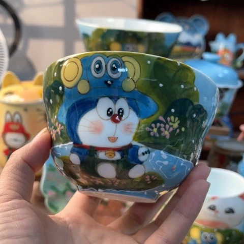 炉景德镇釉下手绘陶瓷