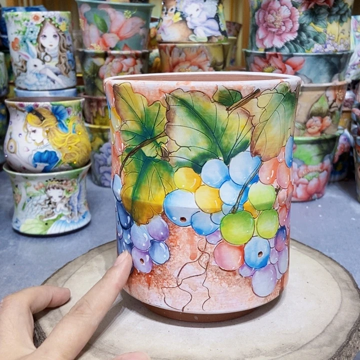 景德镇艺术手绘作品