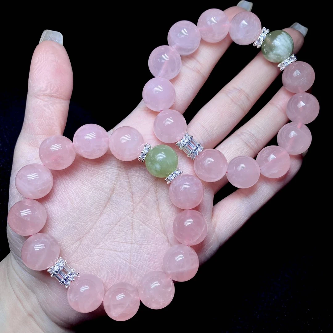 【云上叙】V10932-K-粉晶DIY手串-多样性发其一-14mm（商城）