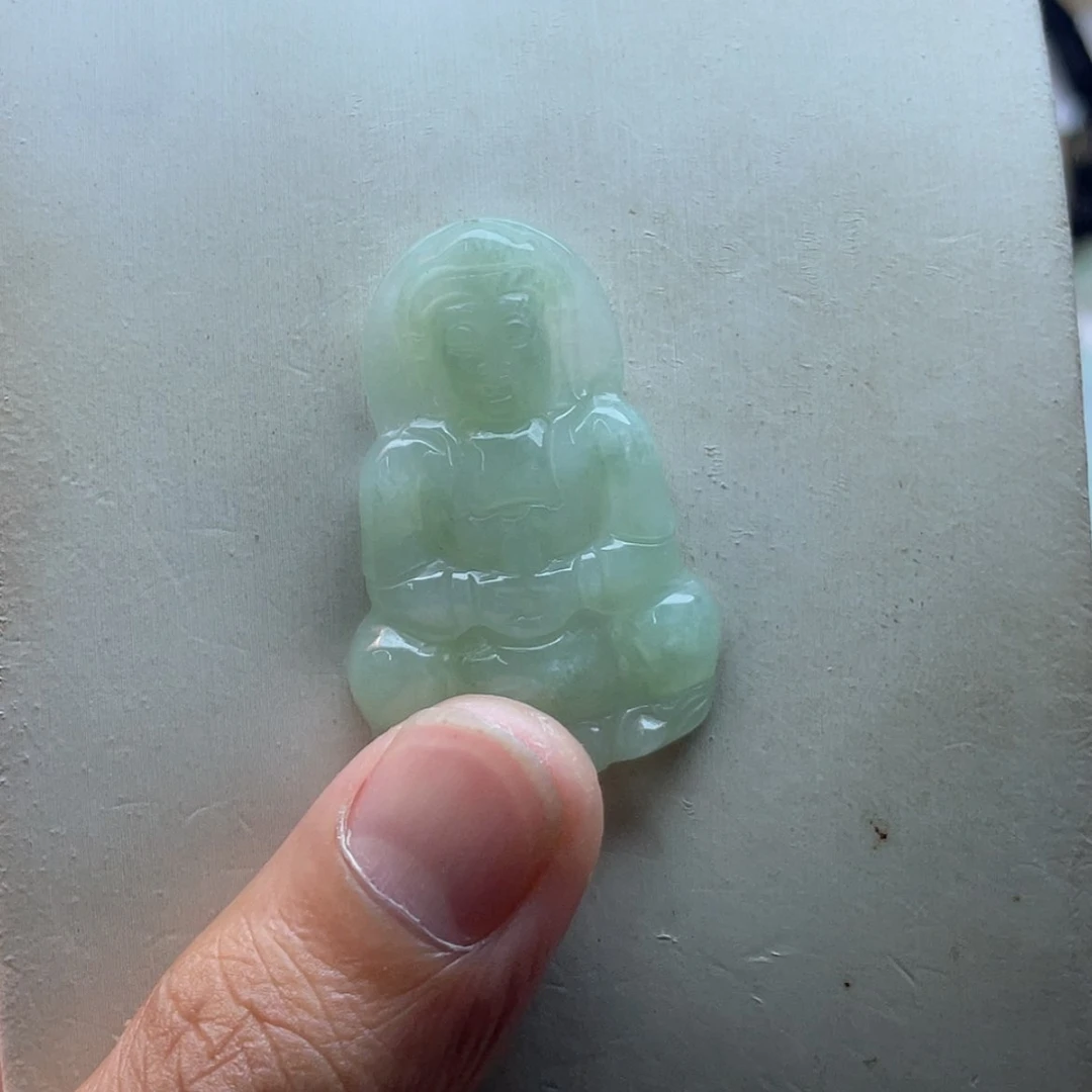 【闪购商品】颈饰未镶嵌翡翠兰**质翡翠