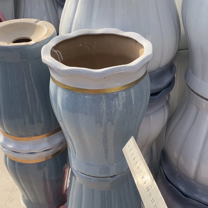 低腰白花口蓝南瓜中26/33