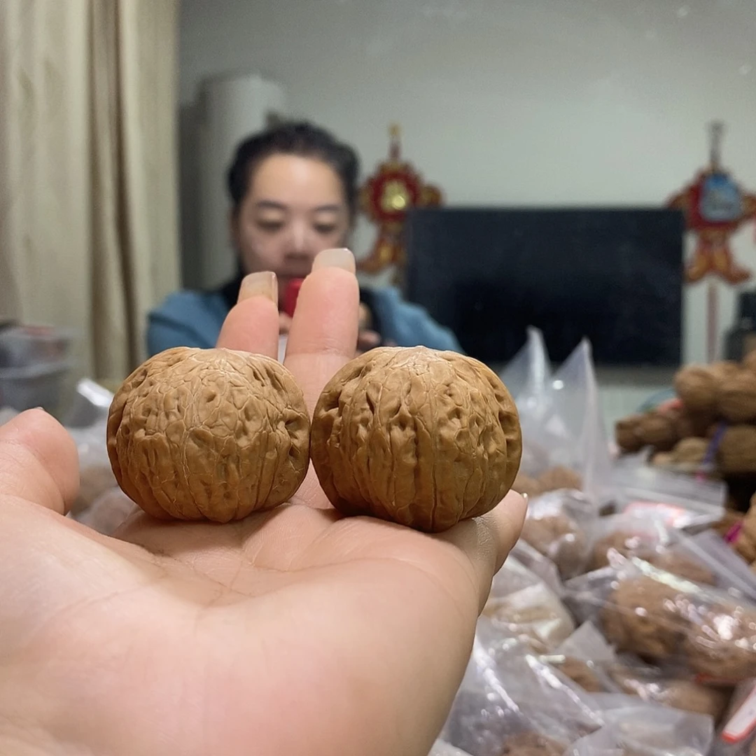 把件文玩核桃星*36铁锤有黄
