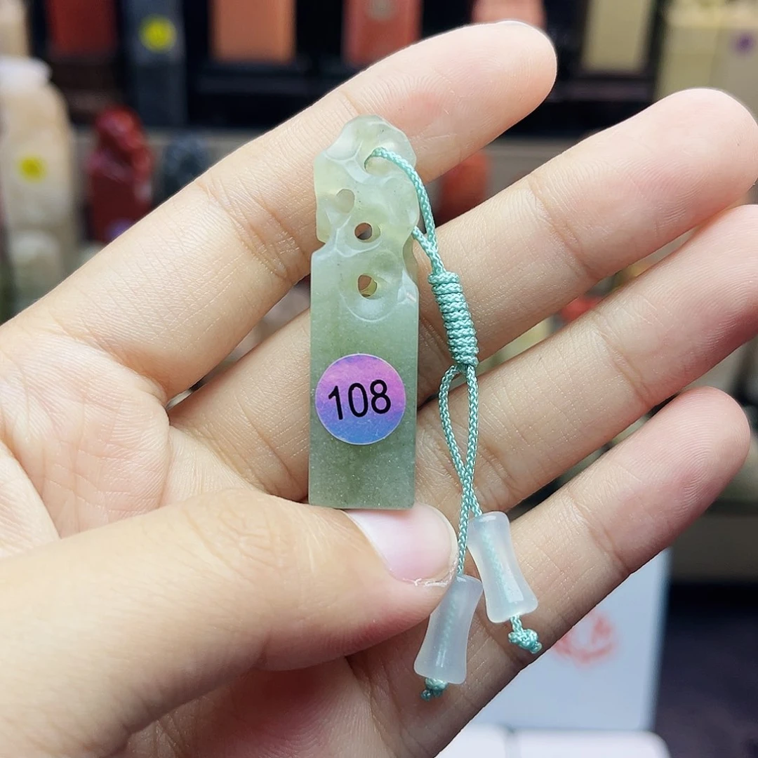 寿山石印石1.2丹东晶 定制 纯手工篆刻两个字