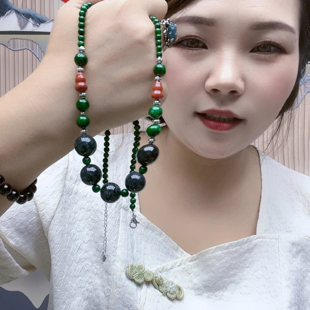 【闪购商品】翡翠未镶嵌颈饰