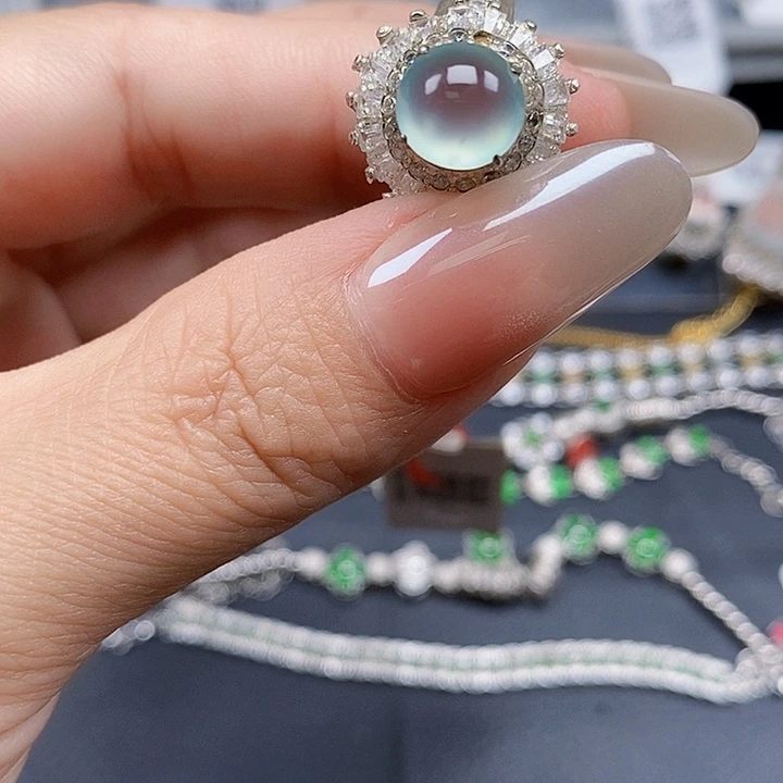 翡翠未镶嵌戒指缅甸翡翠