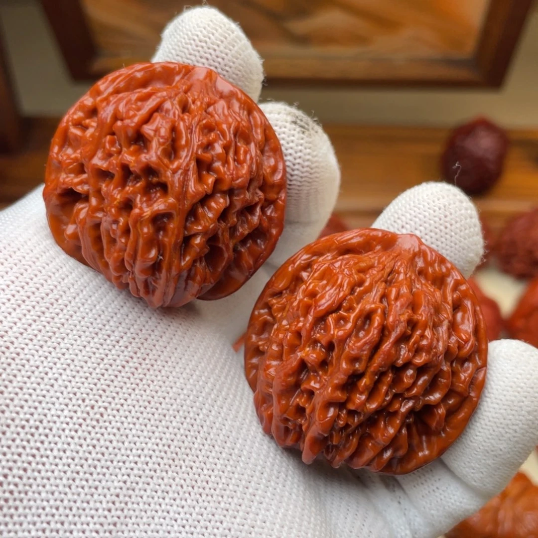 文玩核桃把件四座楼 40