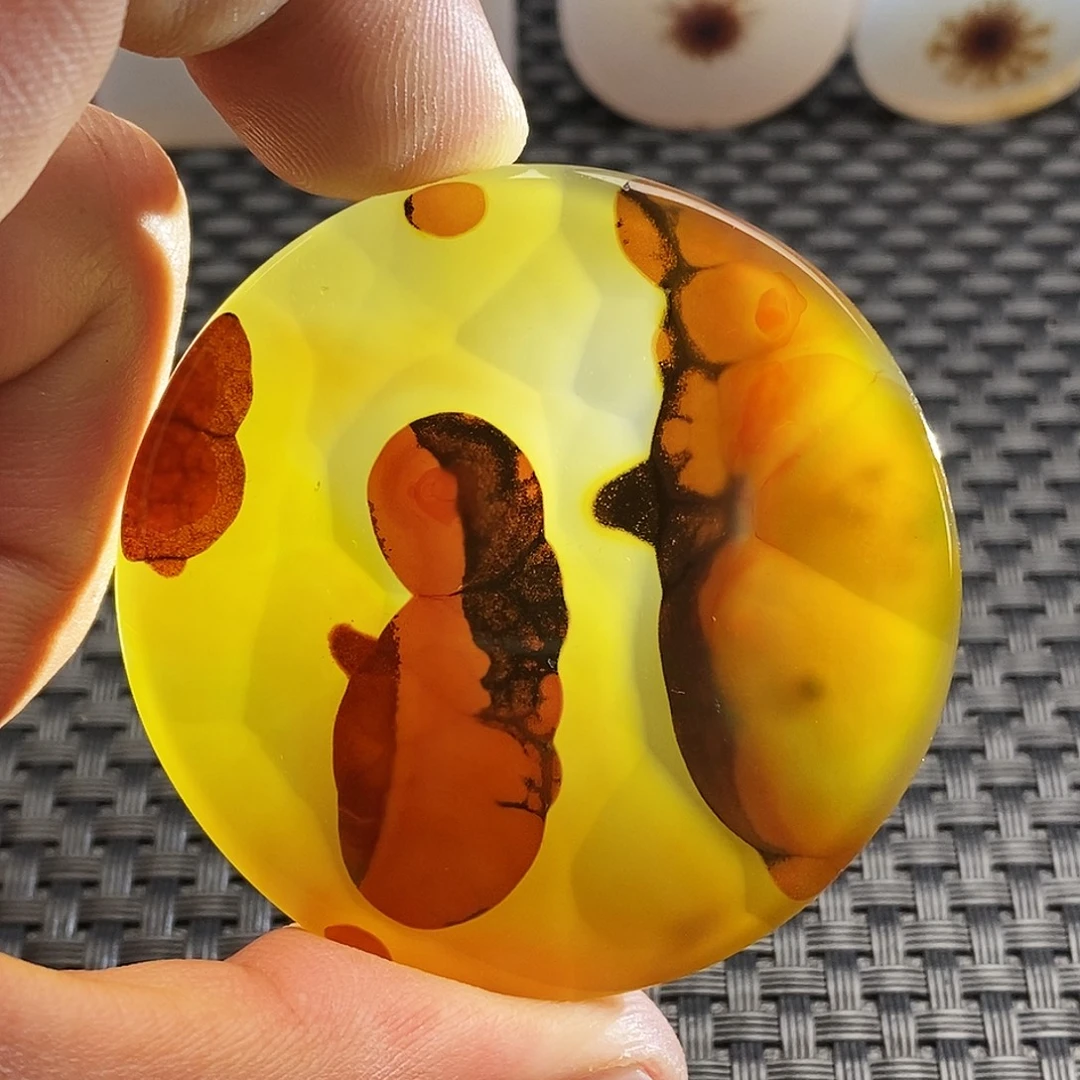 玛瑙/玉髓未镶嵌吊坠(不含链)10888