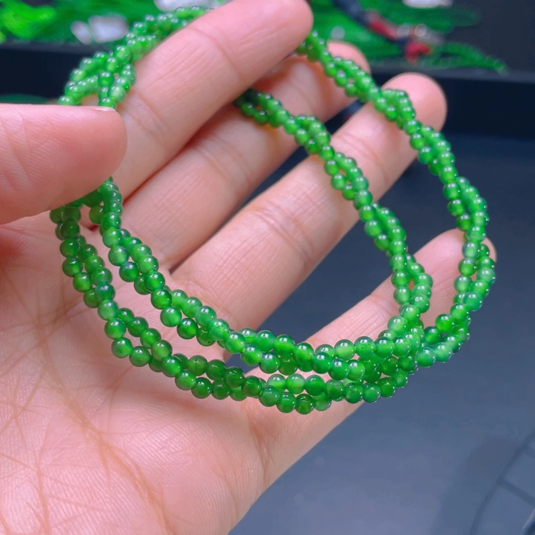 翡翠项链未镶嵌，1